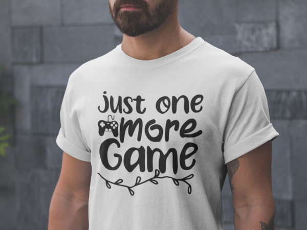 Just One More Game gaming tshirt for sale dream esports merchandise